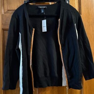 White House Black NWT large cardigan